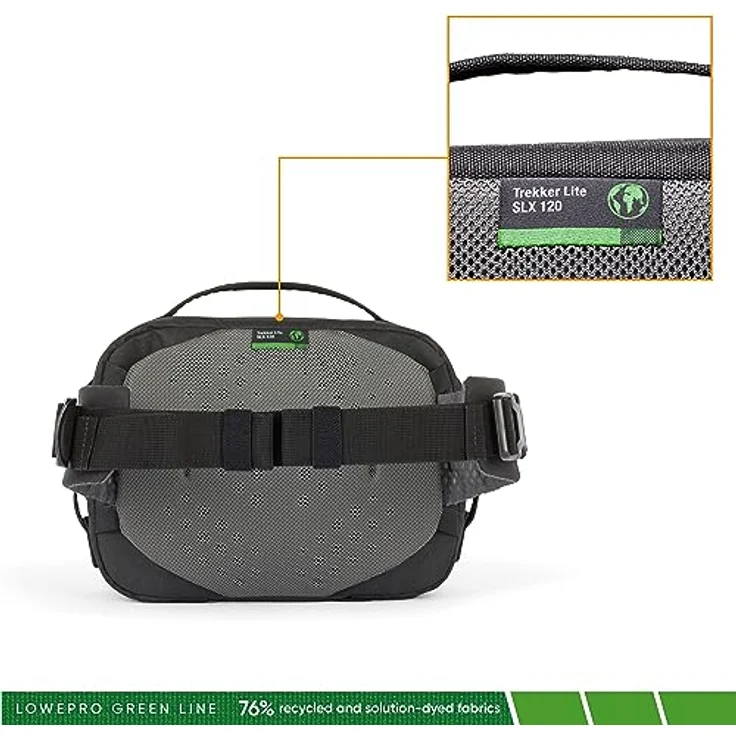 Lowepro Trekker Lite SLX 120, Compact Camera Backpack with Tablet Pocket, Camera Bag for Full Frame Mirrorless Cameras, Tripod Attachment, Water Bottle Holder, Grey – Bild 2