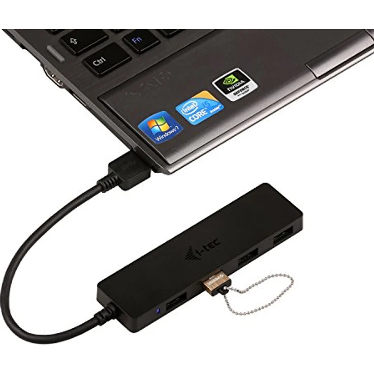 i-tec USB 3.0 4-Port Hub, ohne Netzadapter, für Notebook, Ultrabook, Tablet und PC, 5 Gbps Datentransfer, Überspannungs- und Überstromschutz – Bild 7