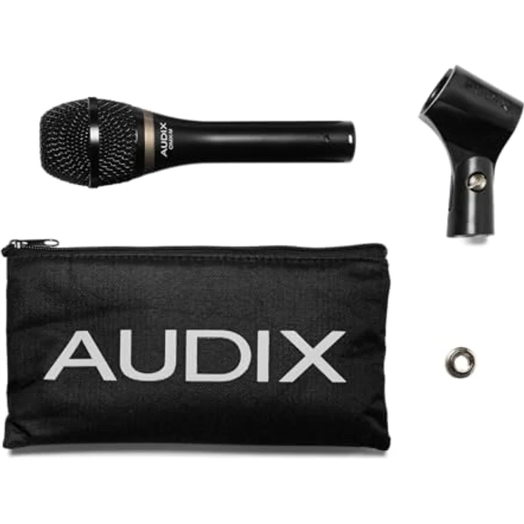 Audix OMX-M, dynamisches Gesangsmikrofon mit Nierencharakteristik, schwarz – Bild 5