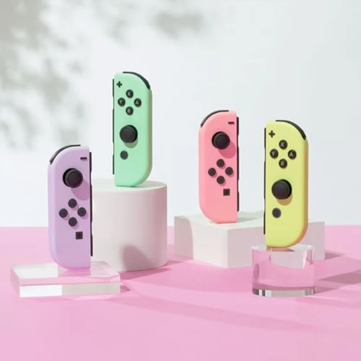 Nintendo Joy-Con 2er-Set Pastell-Lila/Pastell-Grün – Bild 3