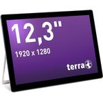 Wortmann Terra Pad 1200V2 Full-HD-Auflösung 12,3 Zoll, LTE-Tablet, Octa-Core, 6 GB RAM, 128 GB Speicher, Android, silber