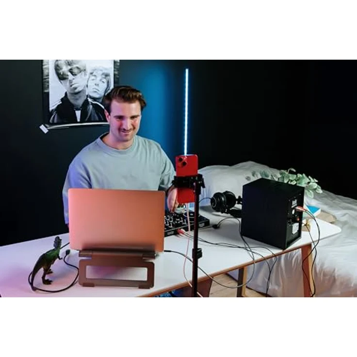 Hercules DJ Control Inpulse 200 MK3, DJ-Controller mit 90 mm Jogwheel, 4 Pad-Modi, USB-Audio-Interface, Serato DJ Lite, schwarz – Bild 4