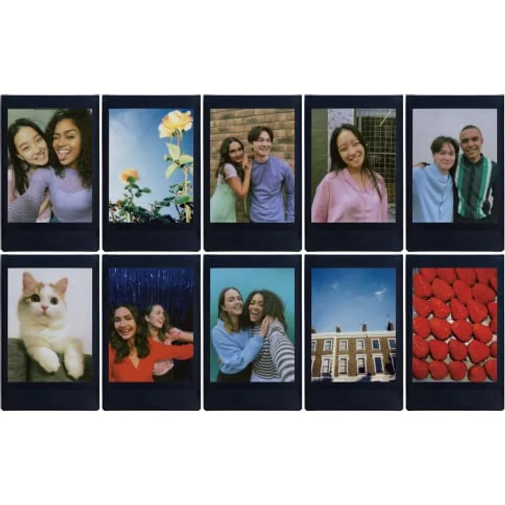 Fujifilm Instax Mini Instant Film, Schwarz, Einzelpackung – Bild 5