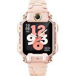 imoo Watch Phone X10 (4G), Smartwatch für Kinder mit Dual-Kamera, IP68 wasserfest, 32 GB Speicher, schwarzes Flip-Design