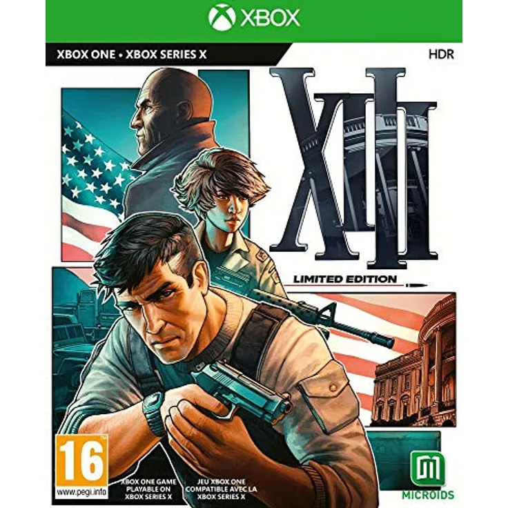Maximum Games XIII Limited Edition – EN/FR/ES/IT/NL (Xbox One/Xbox Series X) mit zweiseitiger Metall-Sammelbox und Original-Soundtrack