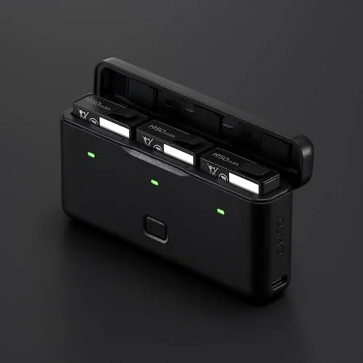 DJI Osmo Action Extrem Akku Plus (1950 mAh), Kompatibilität: Osmo Action 5 Pro, Osmo Action 4, Osmo Action 3, schwarz – Bild 5