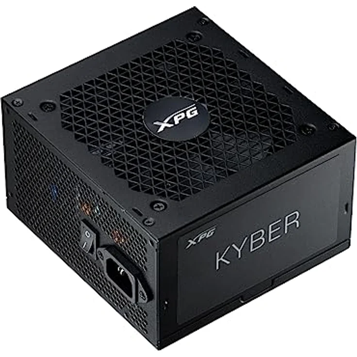 Adata XPG KYBER 650 W, ATX 3.0 Netzteil mit 80 PLUS Gold-Zertifizierung und intelligentem Lüfterkurvendesign, Schwarz – Bild 3