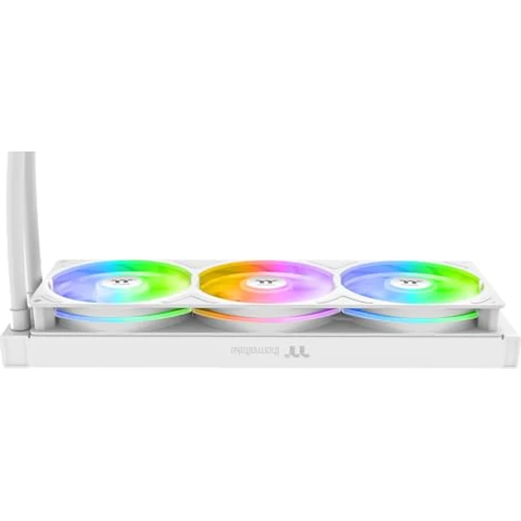 Thermaltake TH360-S V3 ARGB Sync Snow, AiO-Wasserkühlung mit 3x 120mm Lüftern, 2500 rpm, 37.8 dB – Bild 3