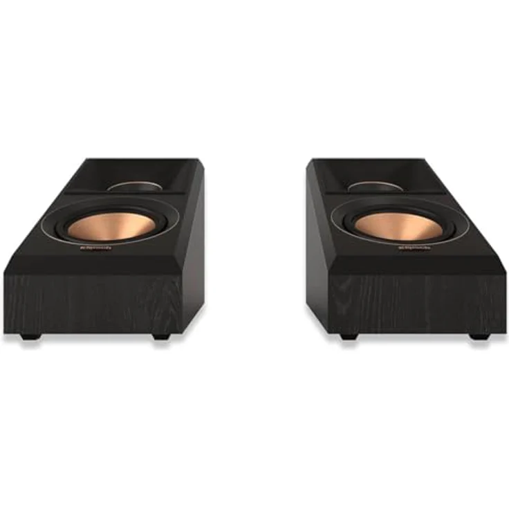 Klipsch RP-500SA II Surround Sound Speaker (Paar) - Referenz-Serie, Dolby Atmos Unterstützung, Wandmontage Option, Titanium LTS Tweeter, Schwarz – Bild 5