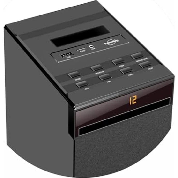 Inovalley CD Sound hp32cd BTH Tour Bluetooth schwarz - Standlautsprecher mit Bluetooth, Radio, USB/SD – Bild 3