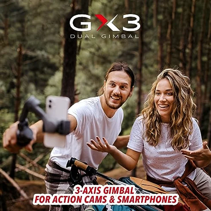 GoXtreme GX3 3-Achsen-Gimbal für Smartphones und Action Cams – Bild 2