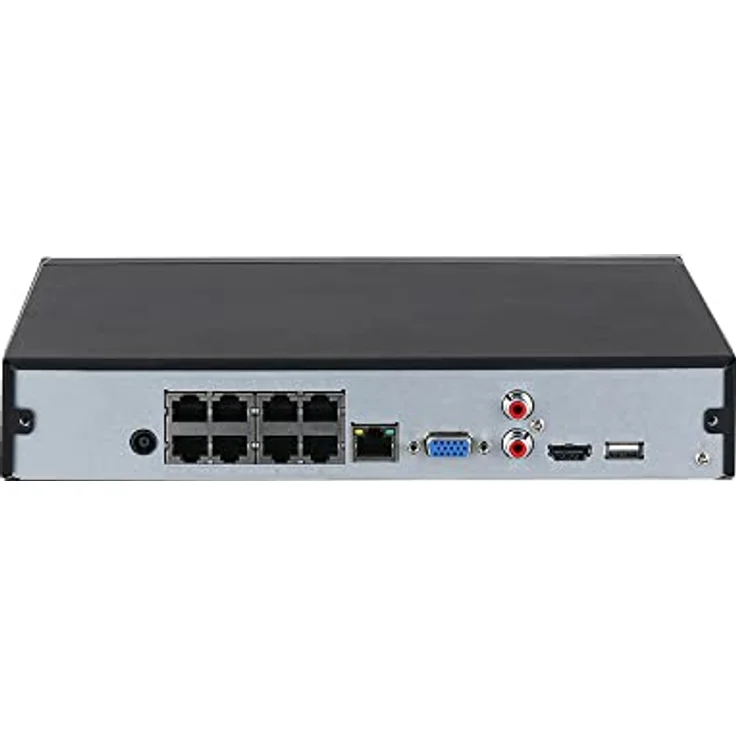 Dahua NVR4108HS-8P-EI, 8-Kanal PoE Netzwerkrecorder bis zu 16 MP mit Smart H.265+ Decodierung – Bild 4