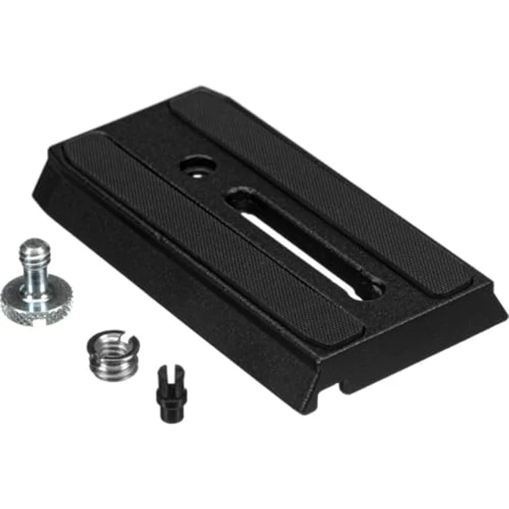 Manfrotto Zubehörplatte mit 1-4'' und 3-8'' Schraube 501 PL – Bild 2
