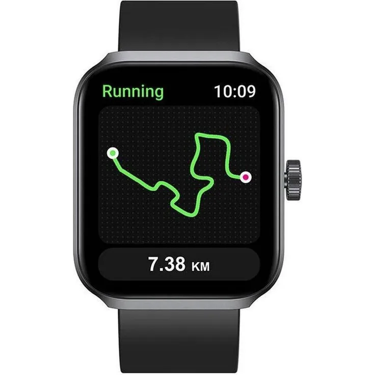 Zeblaze Beyond 3 Plus, Smartwatch mit AMOLED-Display, integrierten GPS, 60+ Sportmodi, Schlaf- und Herzfrequenzüberwachung, Blutsauerstoffmessung, schwarz