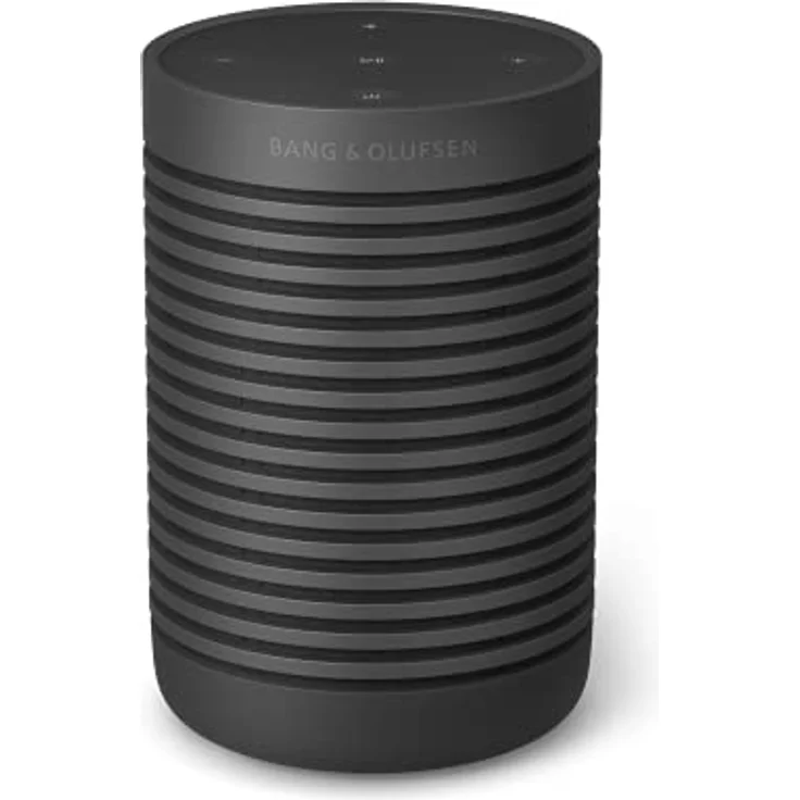 Bang & Olufsen Beosound Explore – Kabelloser tragbarer Bluetooth Outdoor-, Heim- und Reise, 27 Stunden Akkulaufzeit, wasserdichter 360° Lautsprecher + USB-C Ladekabel - Schwarz Anthracite – Bild 1