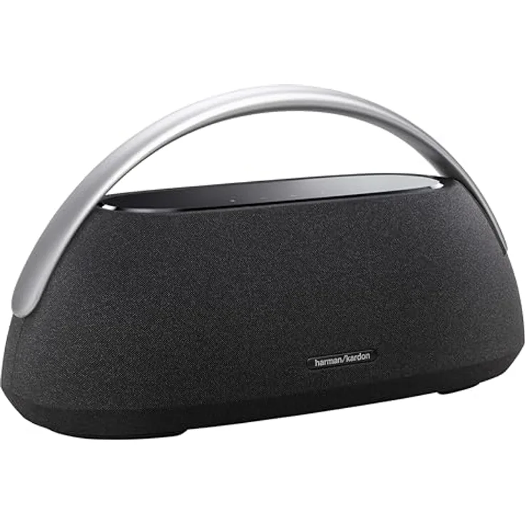Harman Kardon Go + Play 3 Bluetooth Box in Schwarz – Tragbarer Lautsprecher mit 8-Stunden-Akku und kräftigem Bass