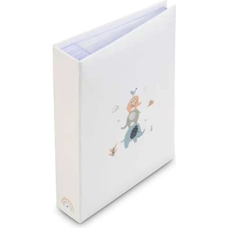 Hama Memo-Album 10 x 15 cm Animals, weiß, für 200 Fotos mit Platz für Anekdoten – Bild 1