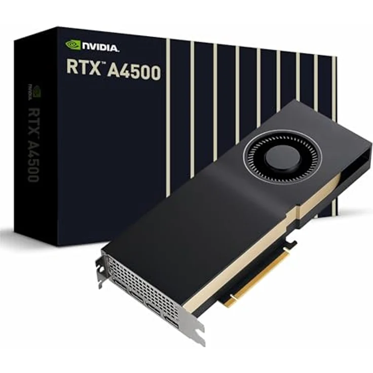 PNY Nvidia Quadro RTX 4500, Grafikkarte mit 32GB GDDR7-RAM, KI-beschleunigt und fotorealistisches Rendering – Bild 2
