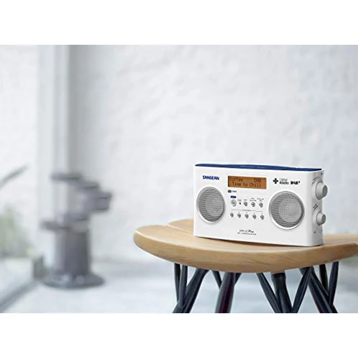 Sangean DPR25 Tragbares Digital-Radio (LCD-Display, DAB+, FM-RDS, LED) schwarz – Bild 2