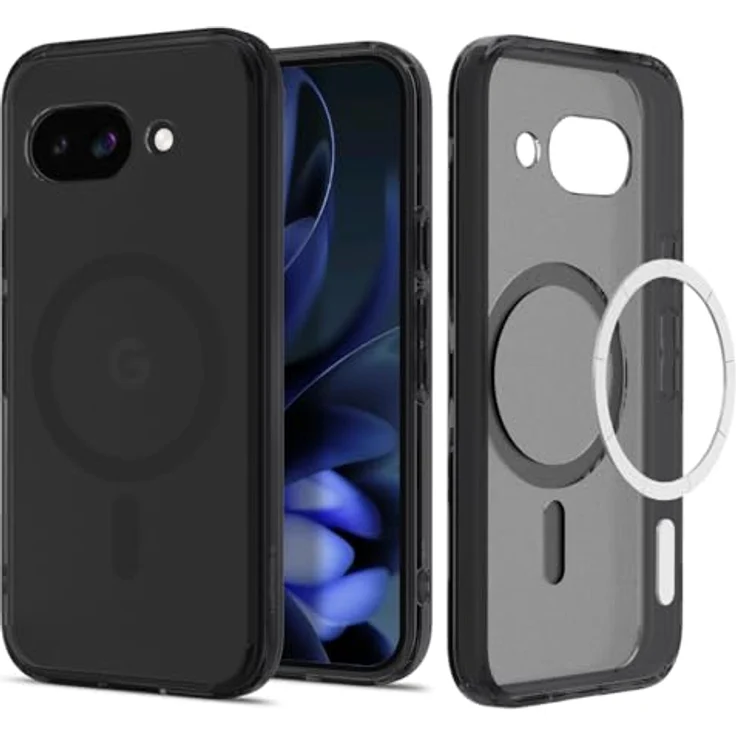 Spigen Ultra Hybrid MagFit Hülle für Google Pixel 9a, Kompatibel mit MagSafe - Frost Black – Bild 1