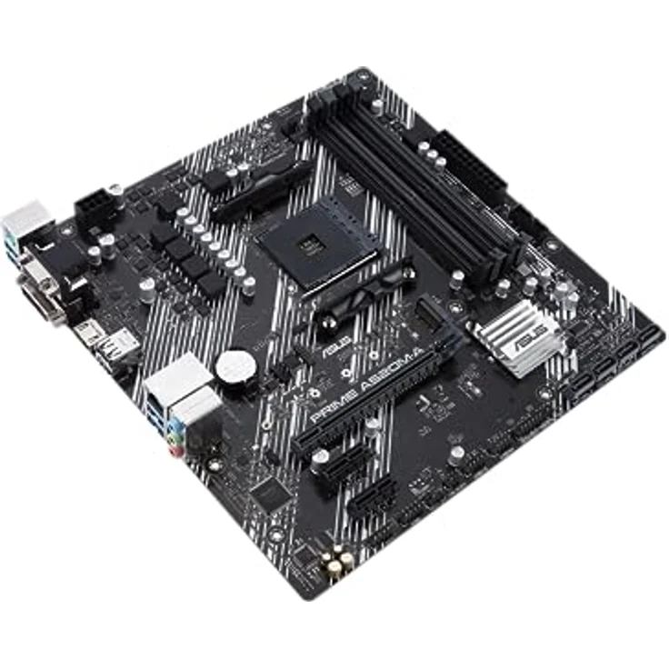 ASUS Prime A520M-A II/CSM Mainboard Sockel AM4 (AMD Ryzen, Micro-ATX, M.2, 1Gbit/s-Ethernet, SATA 6Gbit/s, USB 3.2 Gen 2 Typ-A) – Bild 5