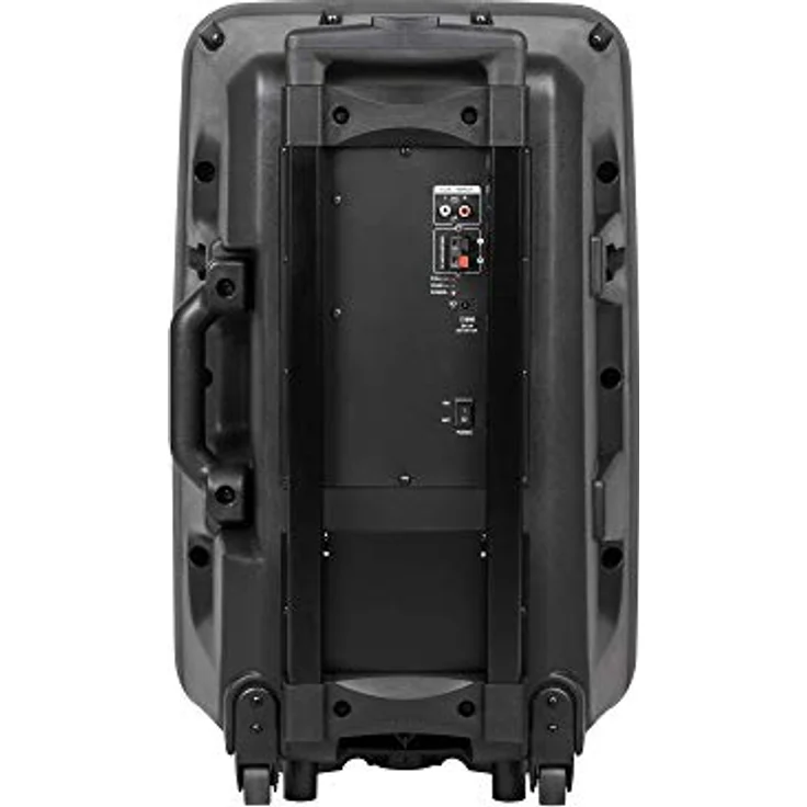 Kruger&Matz KM 1712, Aktive Lautsprecherbox mit Bluetooth, Karaoke-Funktion und integriertem Akku, Schwarz – Bild 2