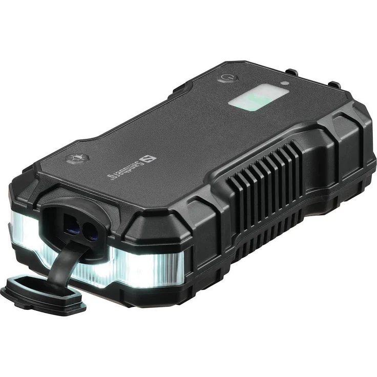 Sandberg Jumpstarter Powerbank 10000 10000 mAh Schwarz - 3in1 Jumpstarter, powerbank and flashlight IP65 water & dust tight