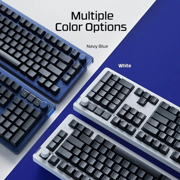 HyperX Alloy Rise Top Plate (White), stabiles Aluminium mit Werkzeugloser Einrichtung, 100% personalisierbar – Bild 2