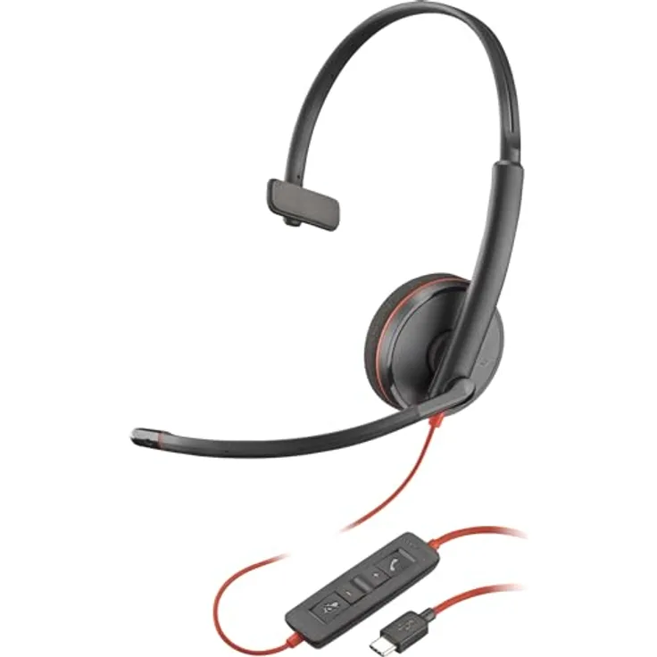 Poly Headset Blackwire C3210 Mono USB-C/A