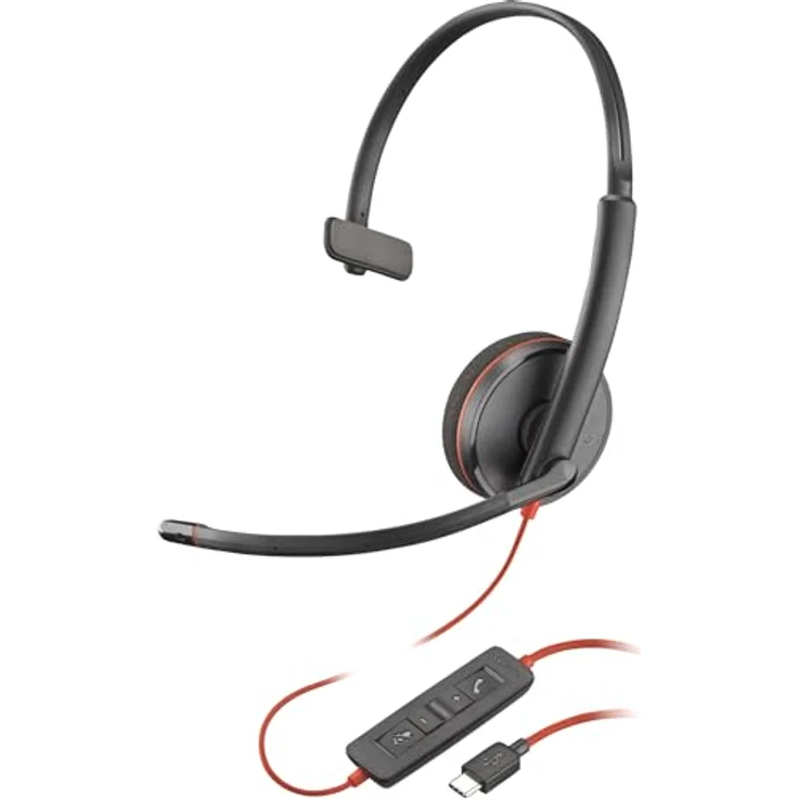 Poly Headset Blackwire C3210 Mono USB-C/A