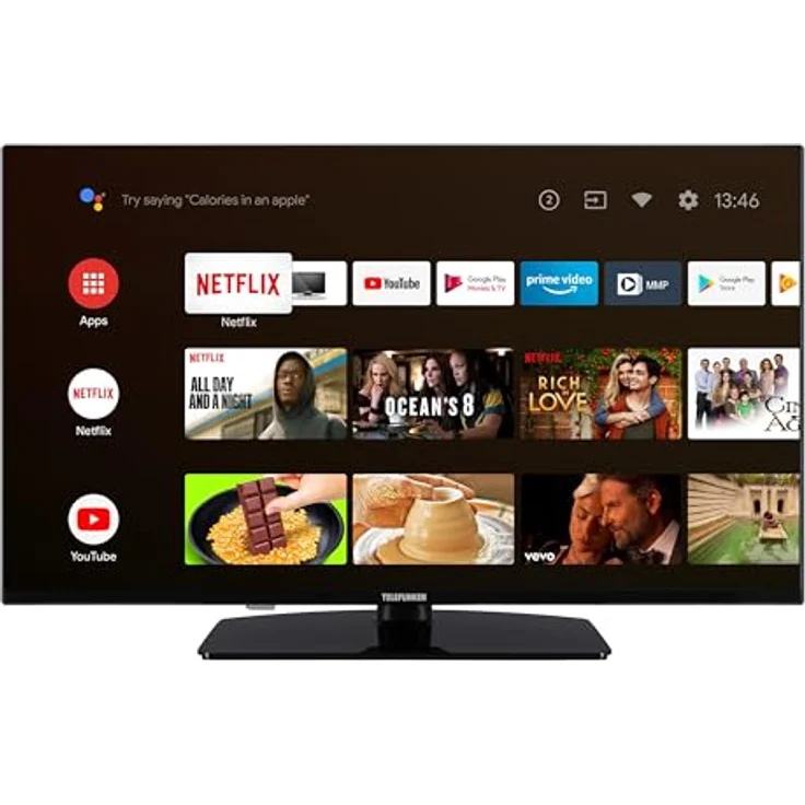 Telefunken Android TV 43 Zoll Fernseher (Full HD Smart TV, HDR, Triple-Tuner, Bluetooth) XF43AN750M – Bild 1