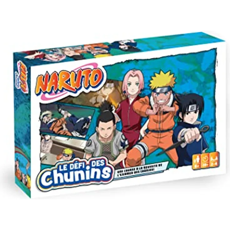 Cartamundi Naruto - Le Défi des Chunins - Jeu de société Classique FR