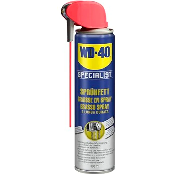 WD-40 Specialist Sprühfett 300ml - Hochwertiges Schmiermittel für alle Metalloberflächen – Bild 1
