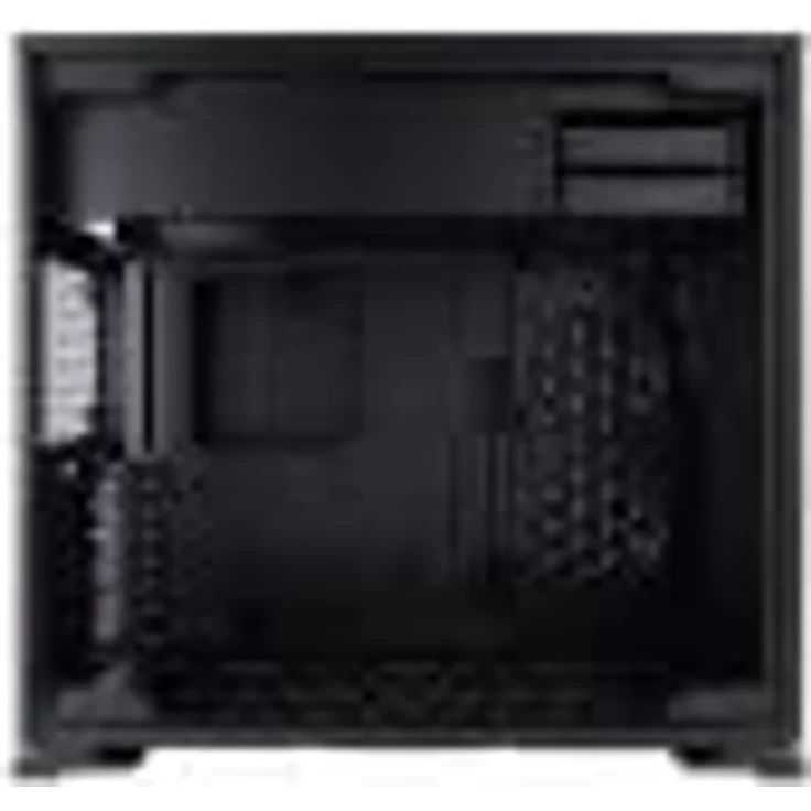 In Win 101C Midi-Tower Schwarz - Computer-Gehäuse (Midi-Tower, PC, Acrylnitril-Butadien-Styrol (ABS), SECC, Gehärtetes Glas, Schwarz, ATX,Micro ATX,Mini-ITX, Multi) – Bild 5