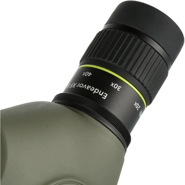 Vanguard Endeavor XF 80A Spektiv (80mm, 20-60 Zoom) grün-schwarz, 45° Schrägeinblick – Bild 3