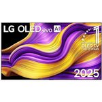LG OLED77G57LW, 77 Zoll 4K OLED evo AI TV mit α11 Gen2 4K AI Prozessor, webOS 25 und 120Hz (VRR bis 165Hz), Gallery Design