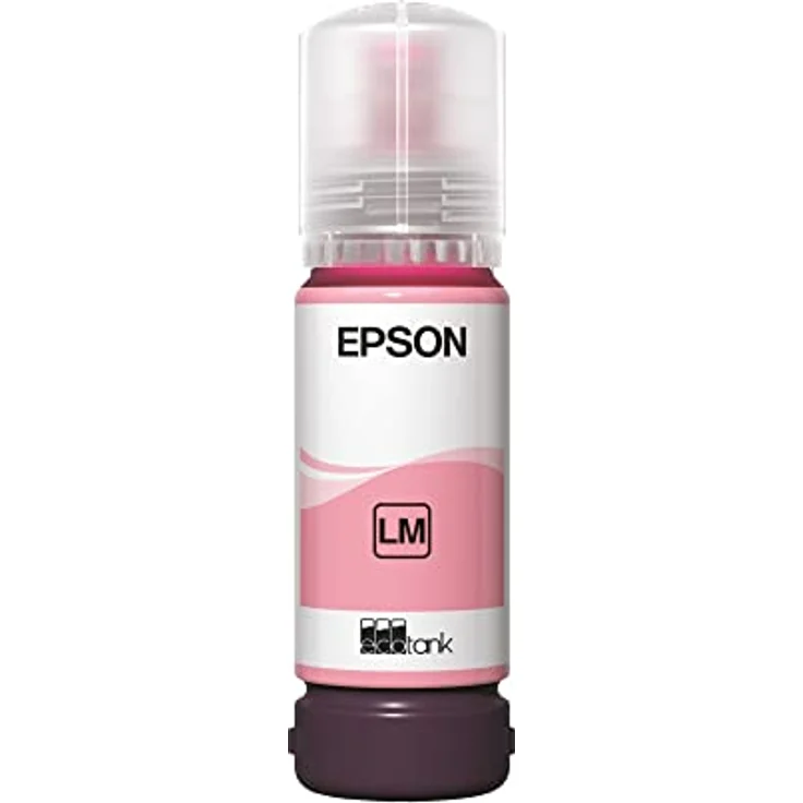 Epson EcoTank 107 Tintenflasche, Nachfülltinte in light magenta, 70 ml für bis zu 7200 Seiten – Bild 2