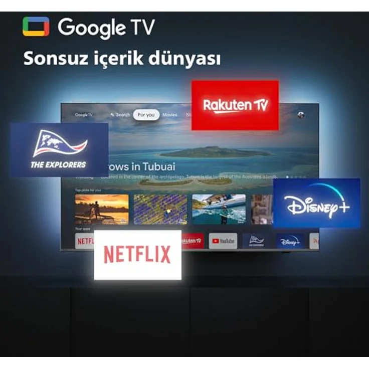 PHILIPS 55OLED908/12 OLED (Flat, 55 Zoll / 139 cm, UHD 4K, SMART TV, Ambilight, Google TV 12) – Bild 16