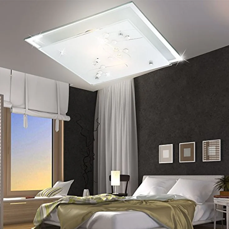 Globo Deckenleuchte 2-flammig Ballerina I, 120 Watt, Einbaustrahler, chrom – Bild 2