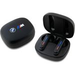 BMW TWS ENC Bluetooth-Kopfhörer + Ladetasche (schwarz) - Gedruckte Logos