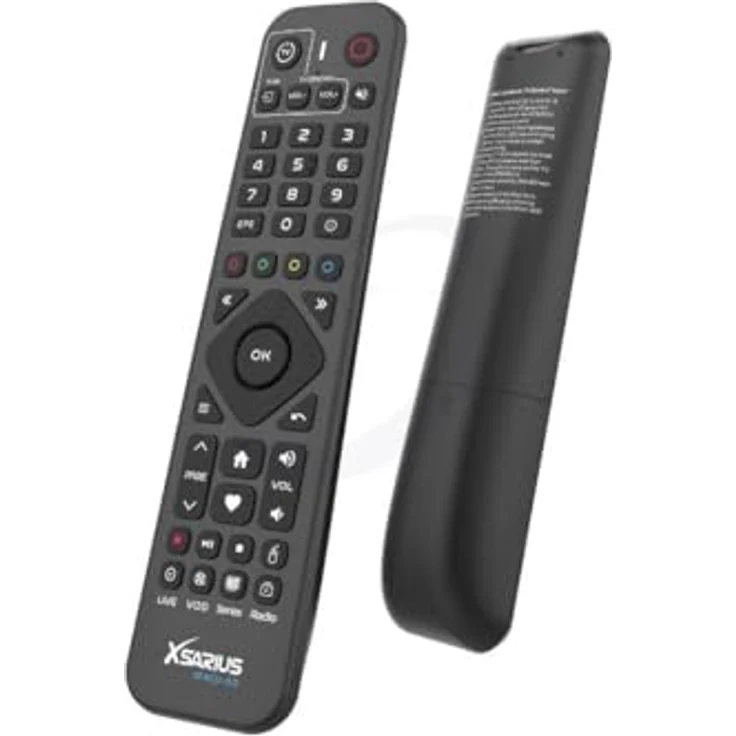 Xsarius original Android-Fernbedienung IR RCU-A3, vielseitige Fernbedienung für Xsarius Pure 2, Pure 2+, Avant 2, Avant 2+ und Avant 2+ Ultra – Bild 1