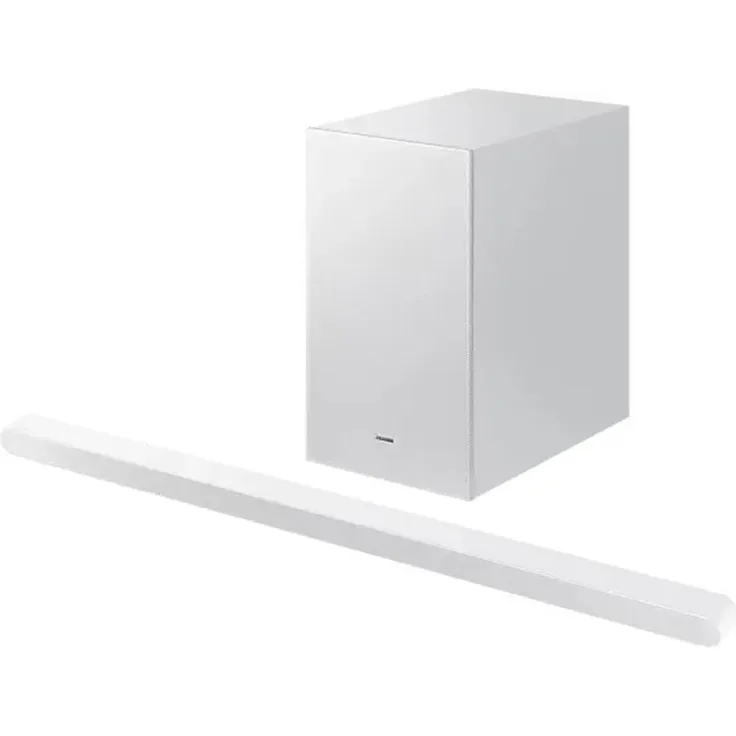 Samsung HW-S701D/EN 9.1.4 Soundbar Weiß inkl. Wireless-Subwoofer Ultra Slim Design Dolby Atmos