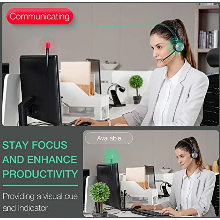 Yealink BLT60 - Headset-Betriebsanzeige für drahtloses Headset - Preisvergleich – Bild 5