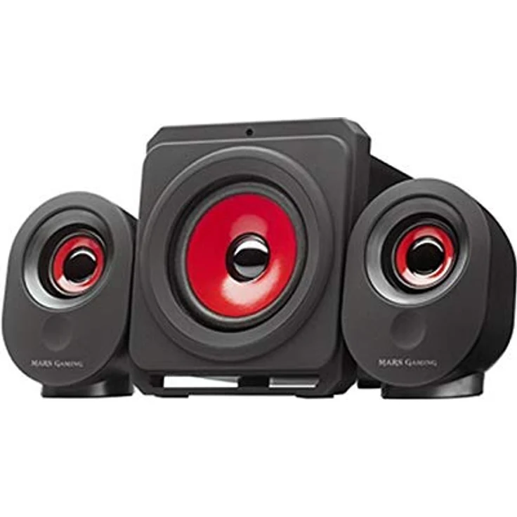Mars Gaming MSX, altavoces PC 35W, 5 modos multimedia, subwoofer 2.1, Jack 3.5mm – Bild 5