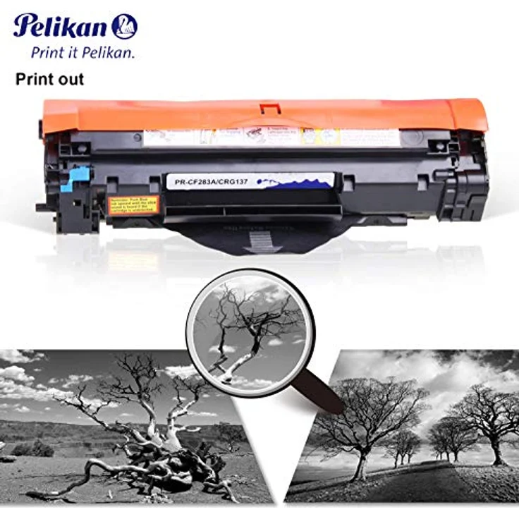 Pelikan CF283X, Schwarz Toner für exakte Farbwiedergabe und hohe Qualität – Bild 6