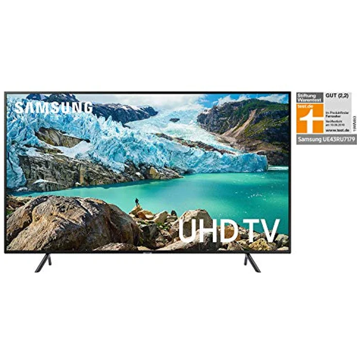 Samsung RU7179 108 cm (43 Zoll) LED Fernseher (Ultra HD, HDR, Triple Tuner, Smart TV) [Modelljahr 2019] – Bild 1