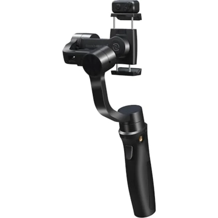 Hohem iSteady Mobile Plus Gimbal, 3-Achsen Stabilisierung mit Anti-Shake-Algorithmus, Schwarz – Bild 2