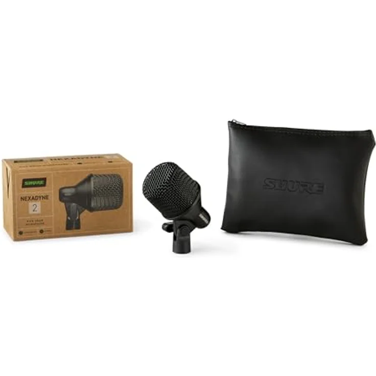 Shure Nexadyne 2 Bassdrum Mikrofon, hochwertige Audioaufnahme für Schlagzeuge, 1 Stück – Bild 4