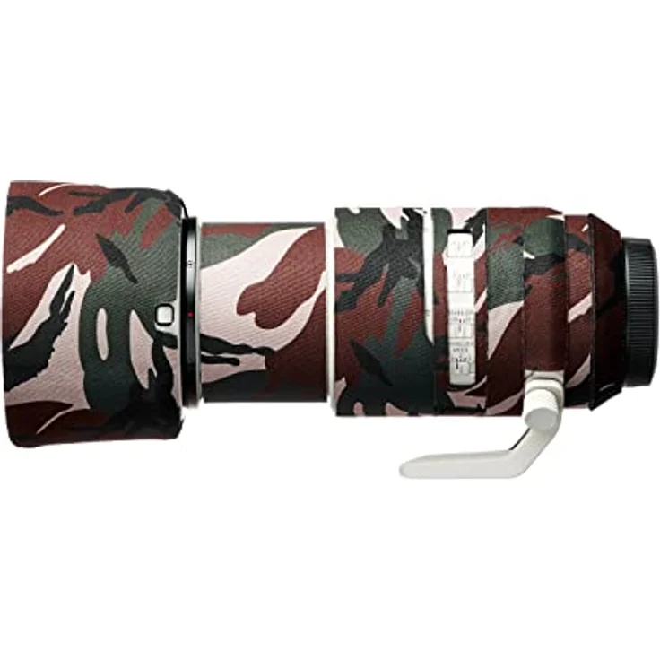 easyCover Lens Protection Camouflage Cover für Canon RF 70-200mm F2.8L is USM, grünes Neopren- und Nylonmaterial für optimalen Schutz vor Stößen und Kratzern – Bild 1