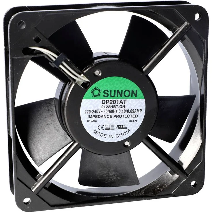 Sunon DP203AT-2122LBT.GN Axiallüfter 230 V/AC, 79.83 m³/h, 25 x 120 x 120 mm, grün